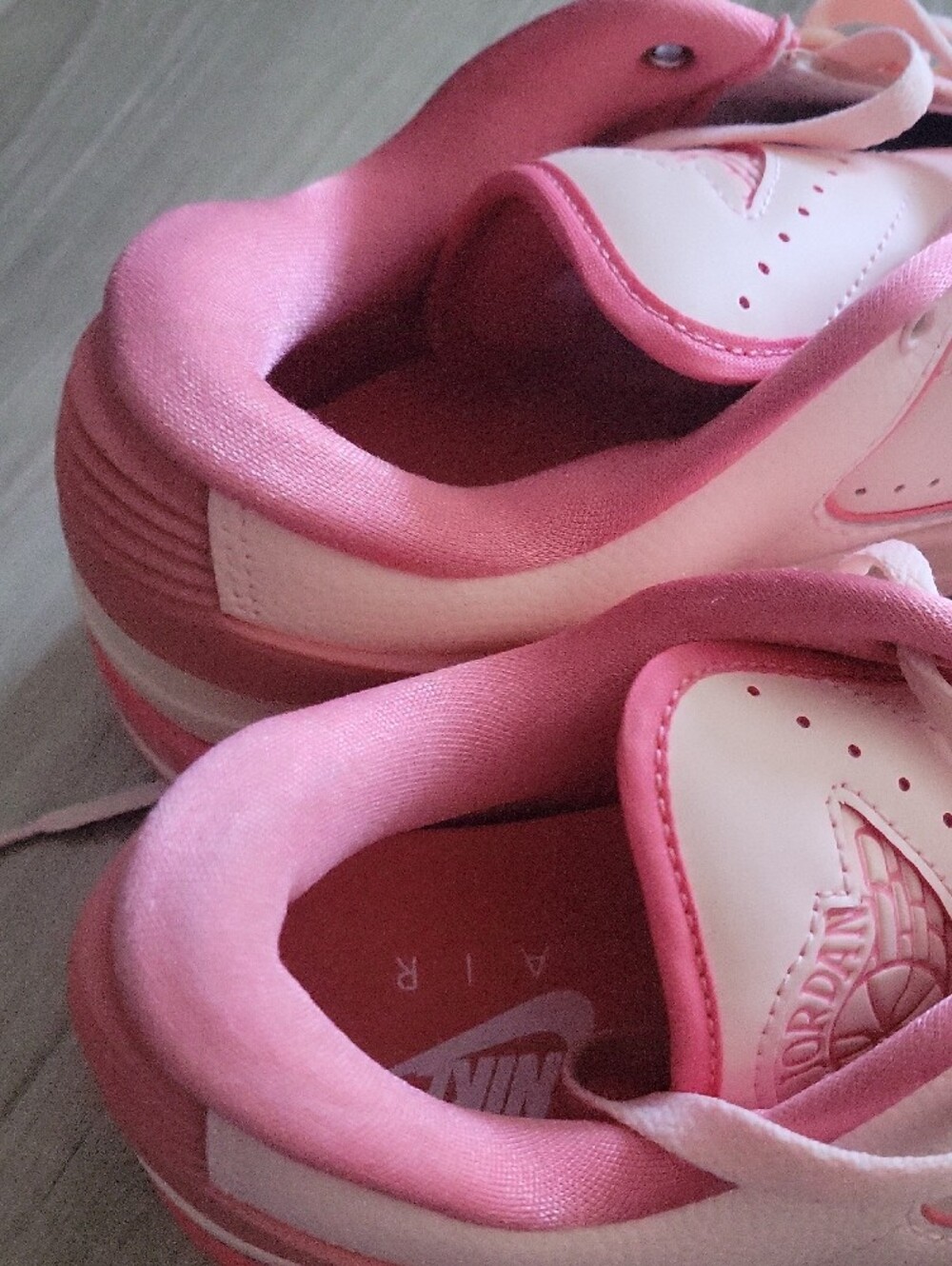 Jordan Women’s Pink Low-Top Sneakers - Picture 4 of 4